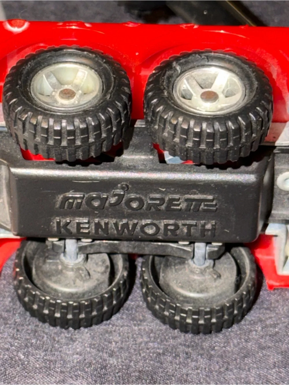 Majorette Kenworth Tow Truck Vehicle Toy Collectible Classic As Is Used Vintage.